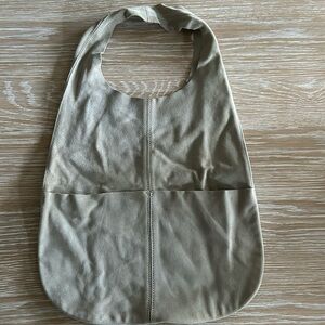 Genuine Suede HM Hobo Bag